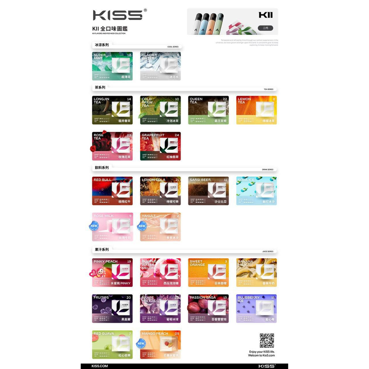 Kis5 二代特規煙彈：單顆裝靈活選，開啟妳的「專屬呼吸」儀式感